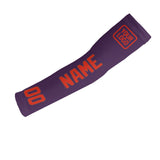 Custom Purple Orange Red Arm Sleeve
