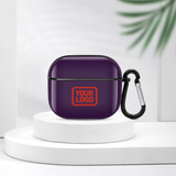 Custom Purple Orange Red AirPods Case (3rd Generation)