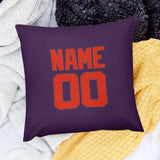 Custom Purple Orange Red Pillowcase