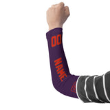 Custom Purple Orange Red Arm Sleeve