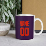 Custom Purple Orange Red Mug