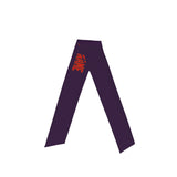 Custom Purple Orange Red Headband