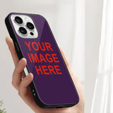 Custom Purple Orange Red Phone Case