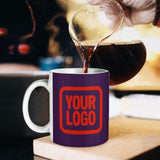 Custom Purple Orange Red Mug