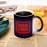 Custom Purple Orange Red Magic Mug