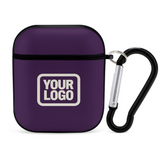 Custom Purple Cream AirPods Case
