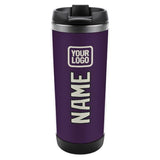 Custom Purple Cream Stainless Steel Water Cup