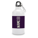 Custom Purple Cream Sports Bottle