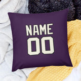 Custom Purple Cream Pillowcase
