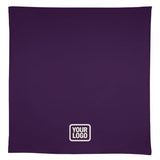 Custom Purple Black Square Table Cloth