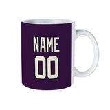 Custom Purple Cream Mug