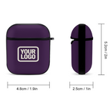 Custom Purple Cream AirPods Case