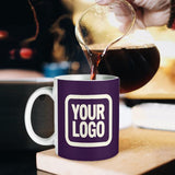 Custom Purple Cream Mug
