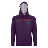 Custom Purple Pink UV-Hoodie