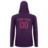 Custom Purple Pink UV-Hoodie