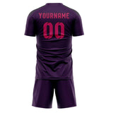Custom Purple Pink Soccer Jersey