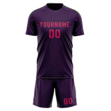 Custom Purple Pink Soccer Jersey