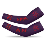 Custom Purple Red Arm Sleeve