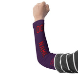 Custom Purple Red Arm Sleeve