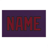 Custom Purple Crimson Red Beach Towel