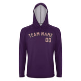 Custom Purple Light Pink UV-Hoodie
