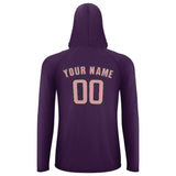 Custom Purple Light Pink UV-Hoodie