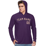 Custom Purple Light Pink UV-Hoodie