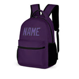 Custom Purple Light Purple Kids Backpack