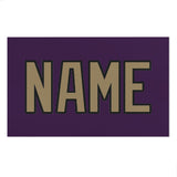 Custom Purple Light Khaki Beach Towel