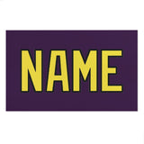 Custom Purple Light Yellow Beach Towel