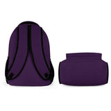 Custom Purple Light Yellow Kids Backpack