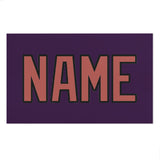 Custom Purple Copper Rose Beach Towel