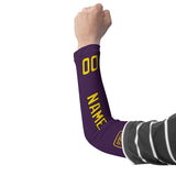 Custom Purple Gold Arm Sleeve