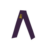 Custom Purple Gold Headband