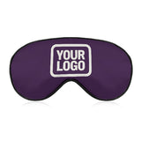 Custom Purple White Sleep Mask