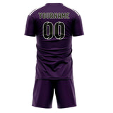 Custom Purple Olive Soccer Jersey