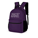 Custom Purple Purple Kids Backpack