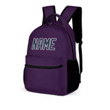 Custom Purple Blue Kids Backpack