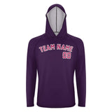 Custom Purple Pink UV-Hoodie