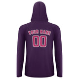 Custom Purple Pink UV-Hoodie