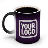 Custom Purple White Magic Mug