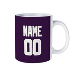 Custom Purple White Mug