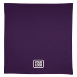 Custom Purple White Square Table Cloth