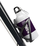 Custom Purple White Sports Bottle
