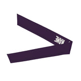 Custom Purple White Headband