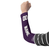Custom Purple White Arm Sleeve