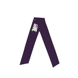 Custom Purple White Headband