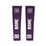 Custom Purple White Arm Sleeve