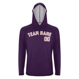 Custom Purple Light Pink UV-Hoodie