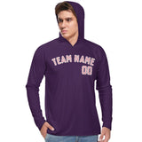Custom Purple Light Pink UV-Hoodie